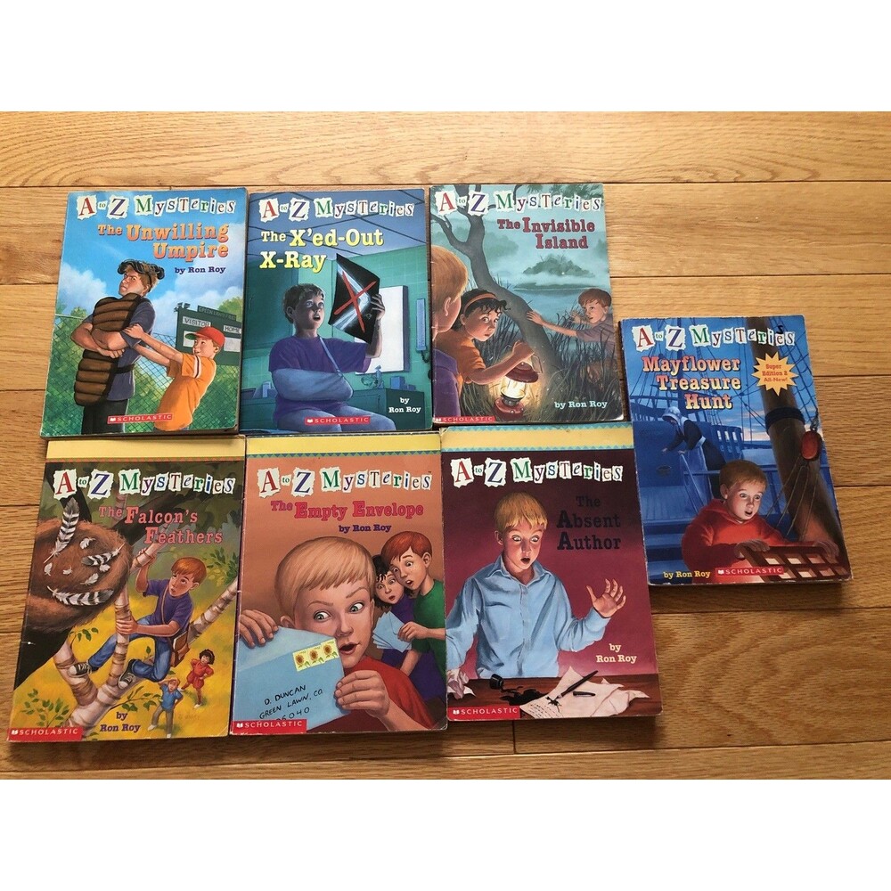 Lot of 7 A to Z Mysteries Series Teachers Series